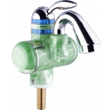 Mini-Durchlauferhitzer Armatur MQ-D09 Weiss-Gruen Marmor